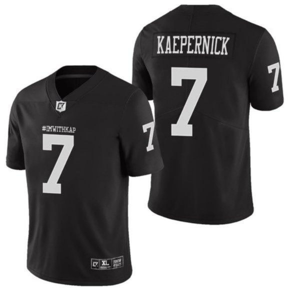 colin kaepernick black jersey